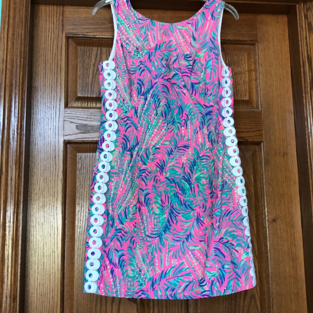 Lilly Pulitzer pink mini dress